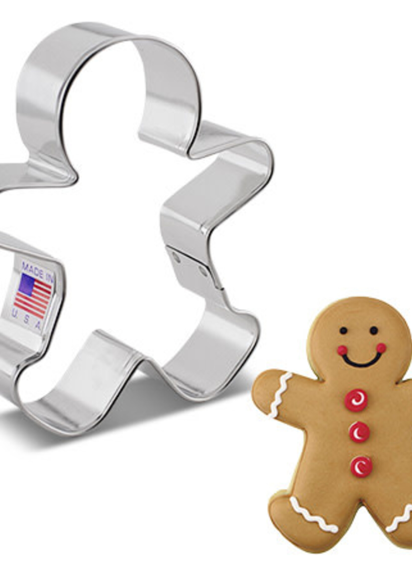 Ann Clark *3.75" Gingerbread Man Cookie Cutter-Ann Clark