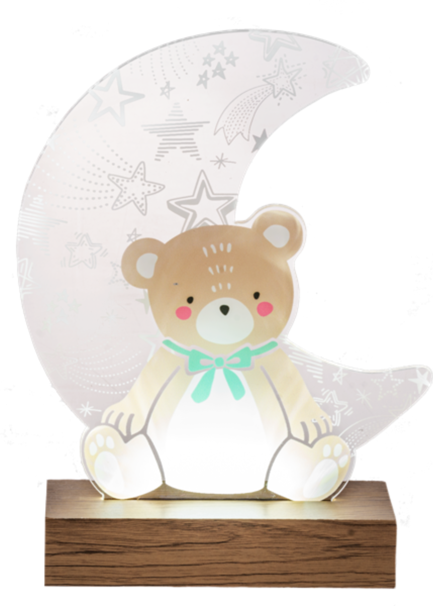 Ganz *Acrylic Bear w/Moon Light-Ganz