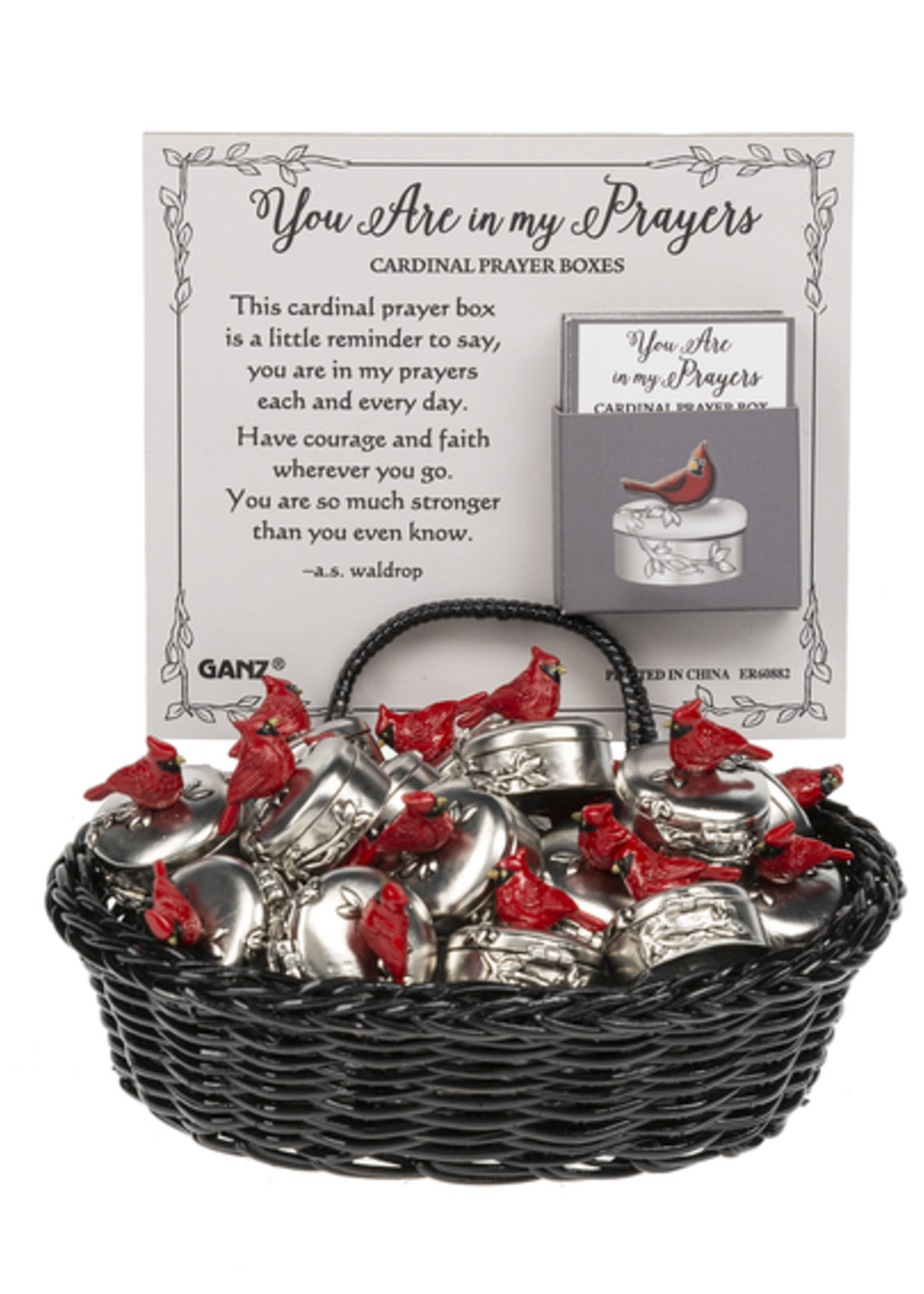 Ganz *Red Cardinal In My Prayers Charm-Ganz