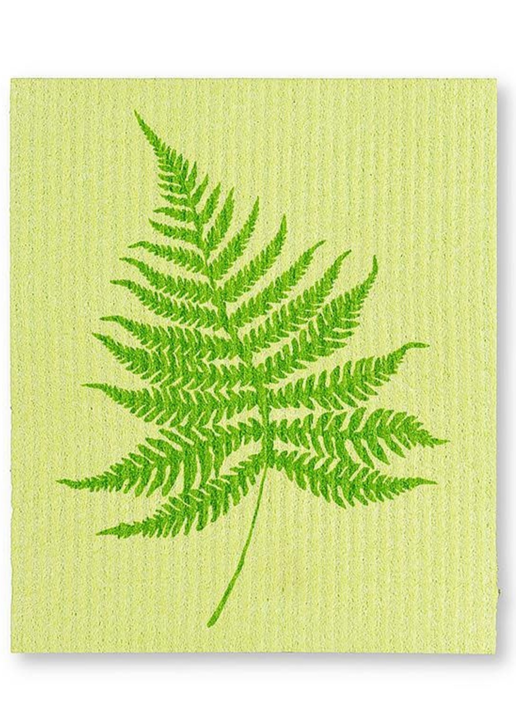 Swedish Cloth *Green w/Fern Leaf Swedish Cloth-Abbott
