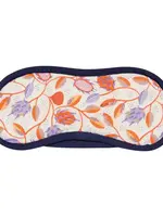 Danica *Gray w/Orange/Purple Flowers Sleep Mask-Danica