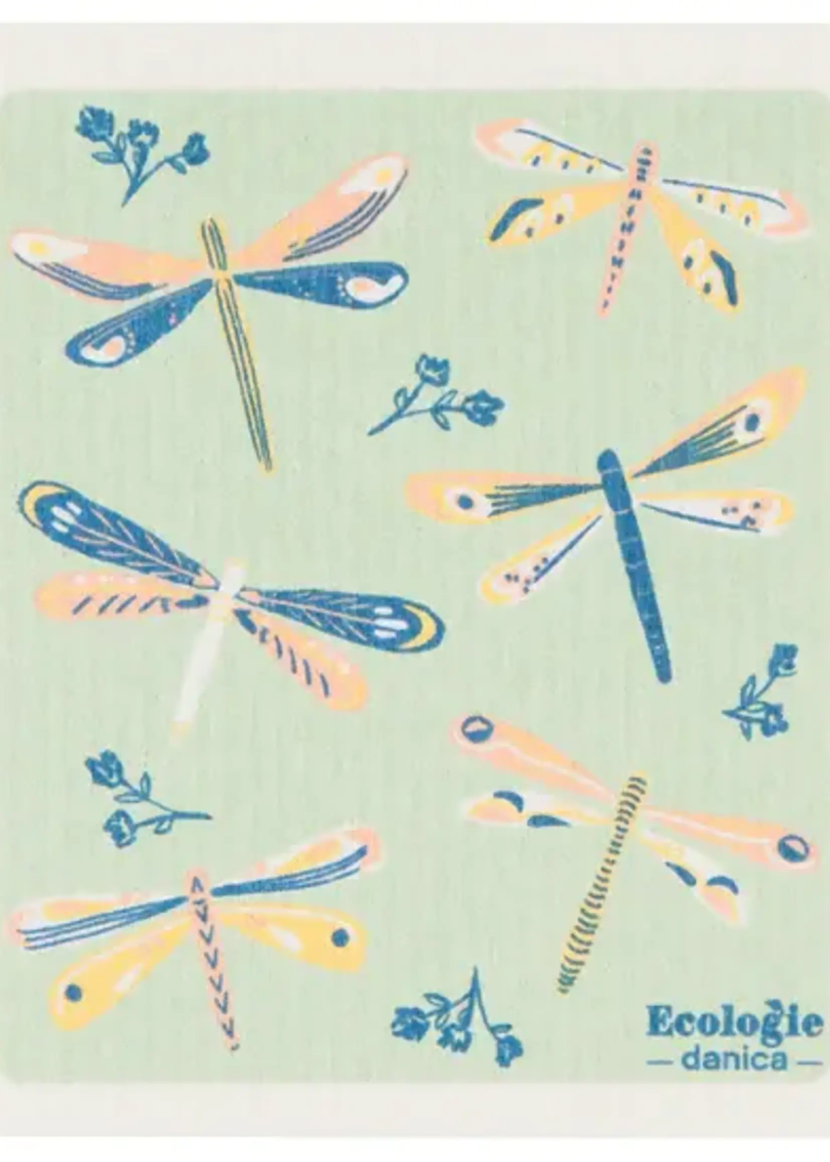 Danica *Mint Green Dragonfly Swedish Cloth-Danica