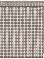 Danica *s/2 Grey/White Check Facet Dishcloths-Danica