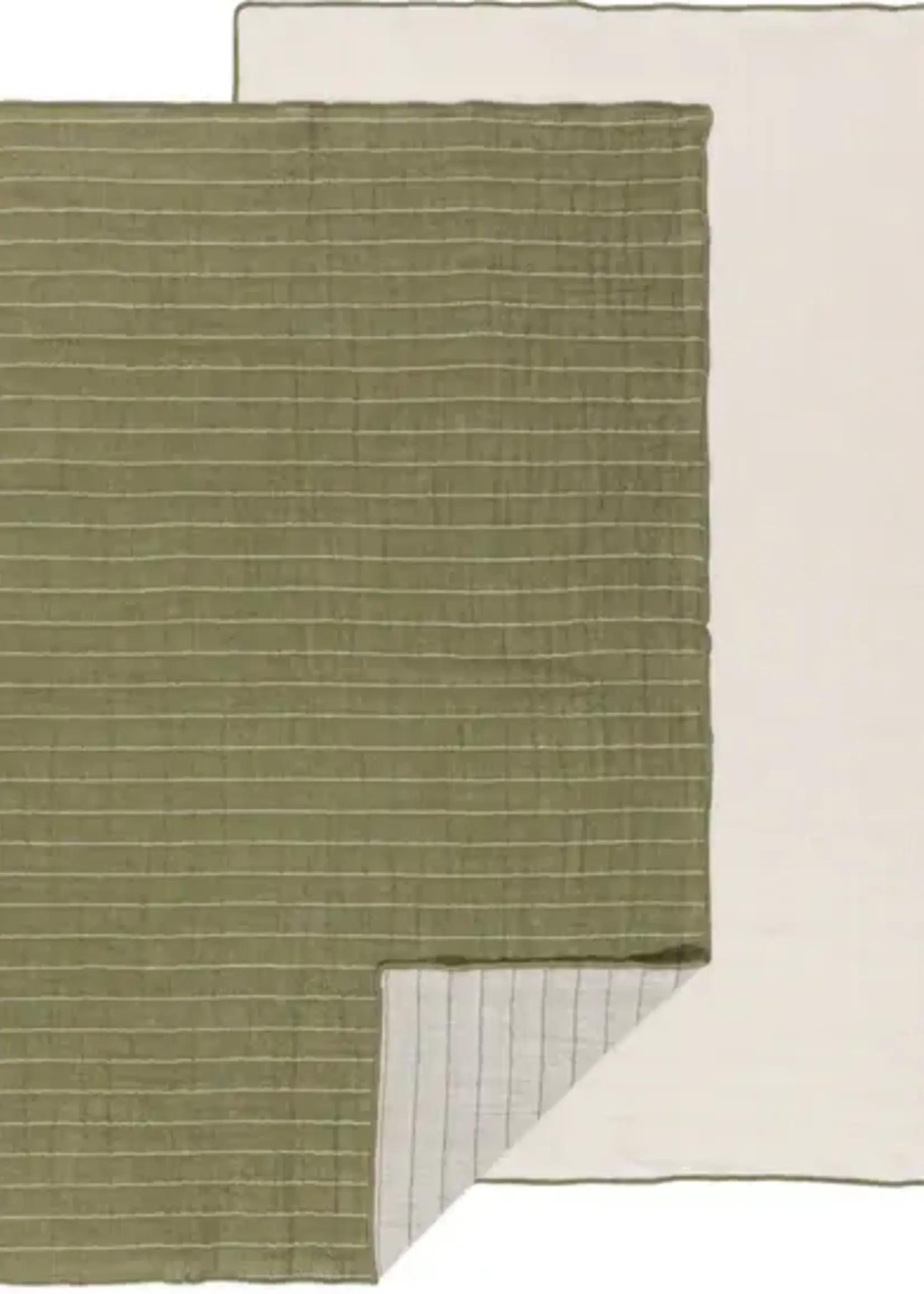 Danica *s/2 Olive Double Weave Tea Towels-Danica