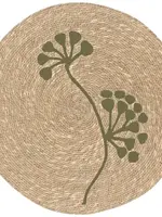 Danica *Seagrass Flora Round Placemat-Danica