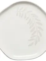 Danica *10" White/Light Grey Grove Dinner Plate-Danica