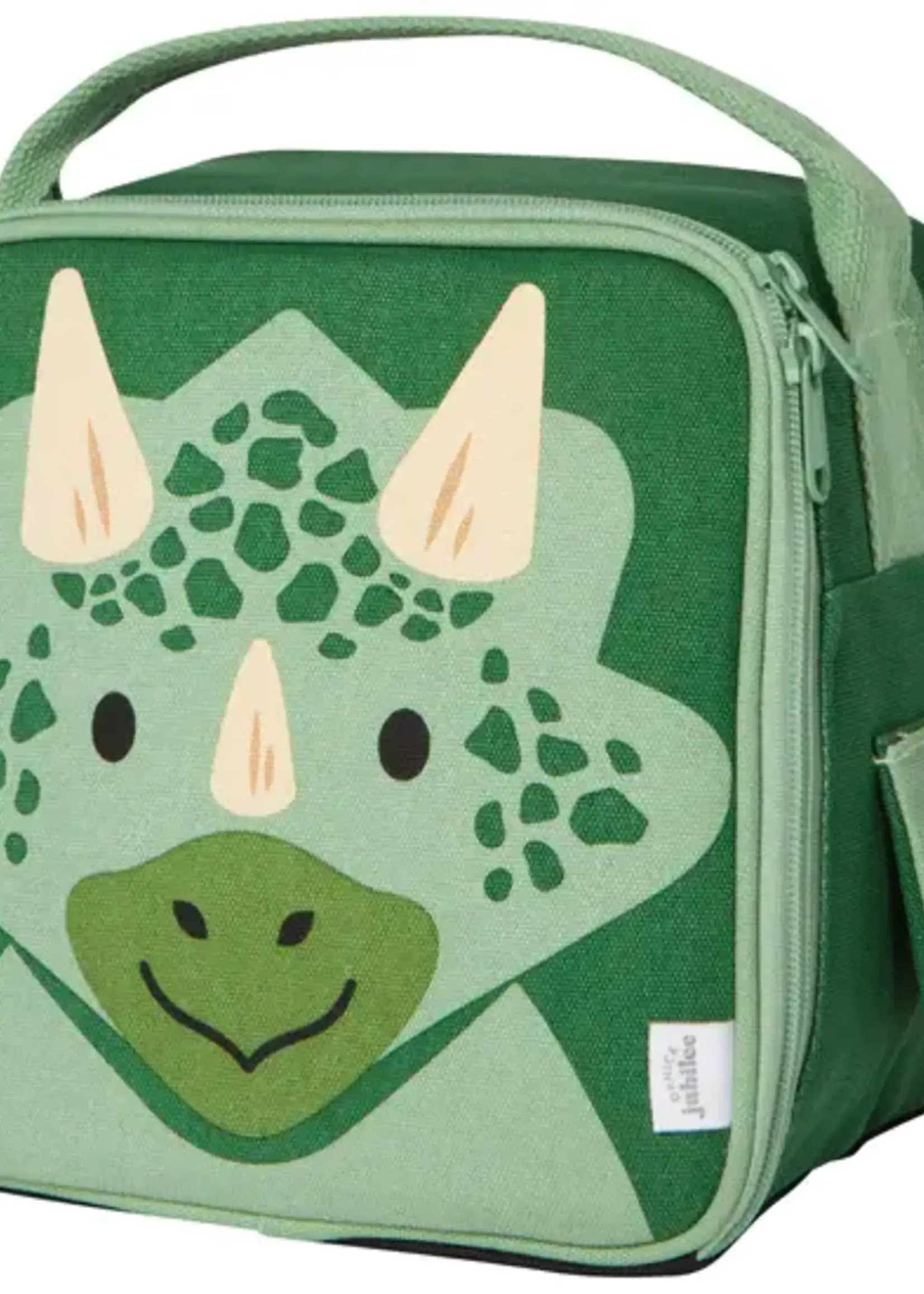 Danica *Green Dino Lunch Bag-Danica