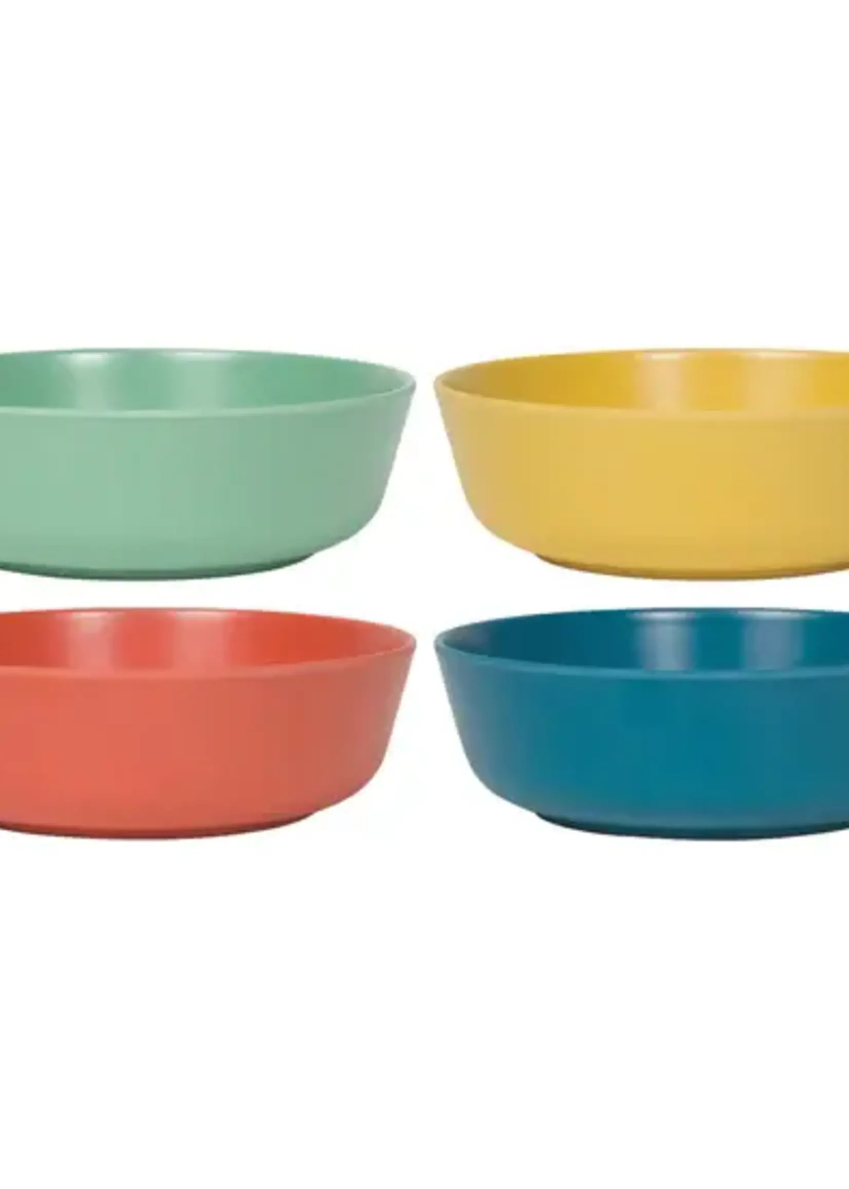 Danica *s/4 Multi Fiesta Melamine Bowls-Danica