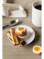 Danica *White Ceramic Egg Cup-Danica