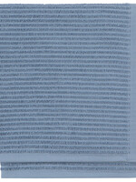 Now Designs *s/2 Slate Blue Ripple Dish Cloths-Danica