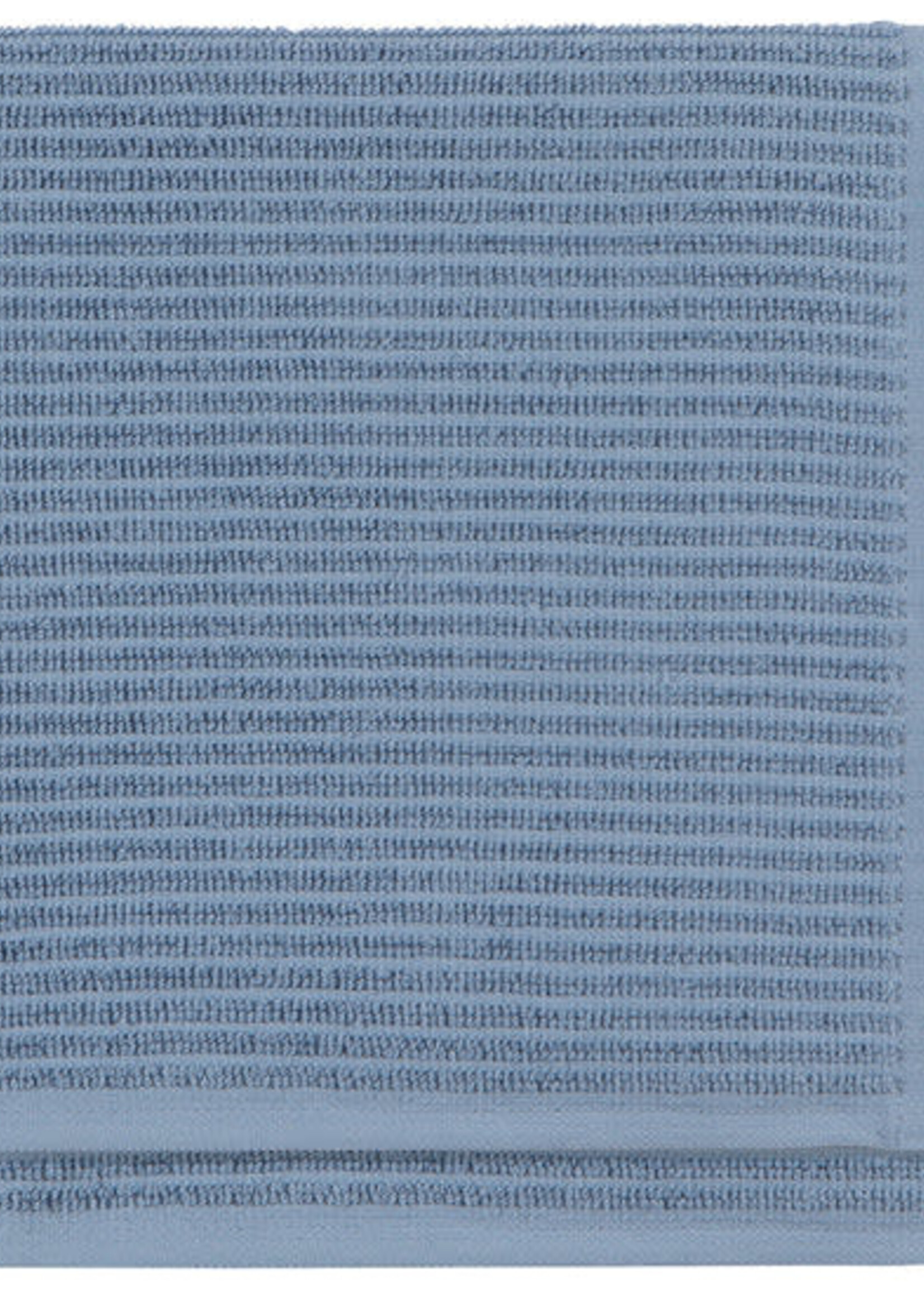 Now Designs *s/2 Slate Blue Ripple Dish Cloths-Danica