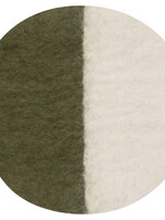 Danica *Green/Cream Felted Wool Trivet-Danica