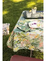Danica *60x90" Bees and Blooms Polyester Tablecloth-Danica