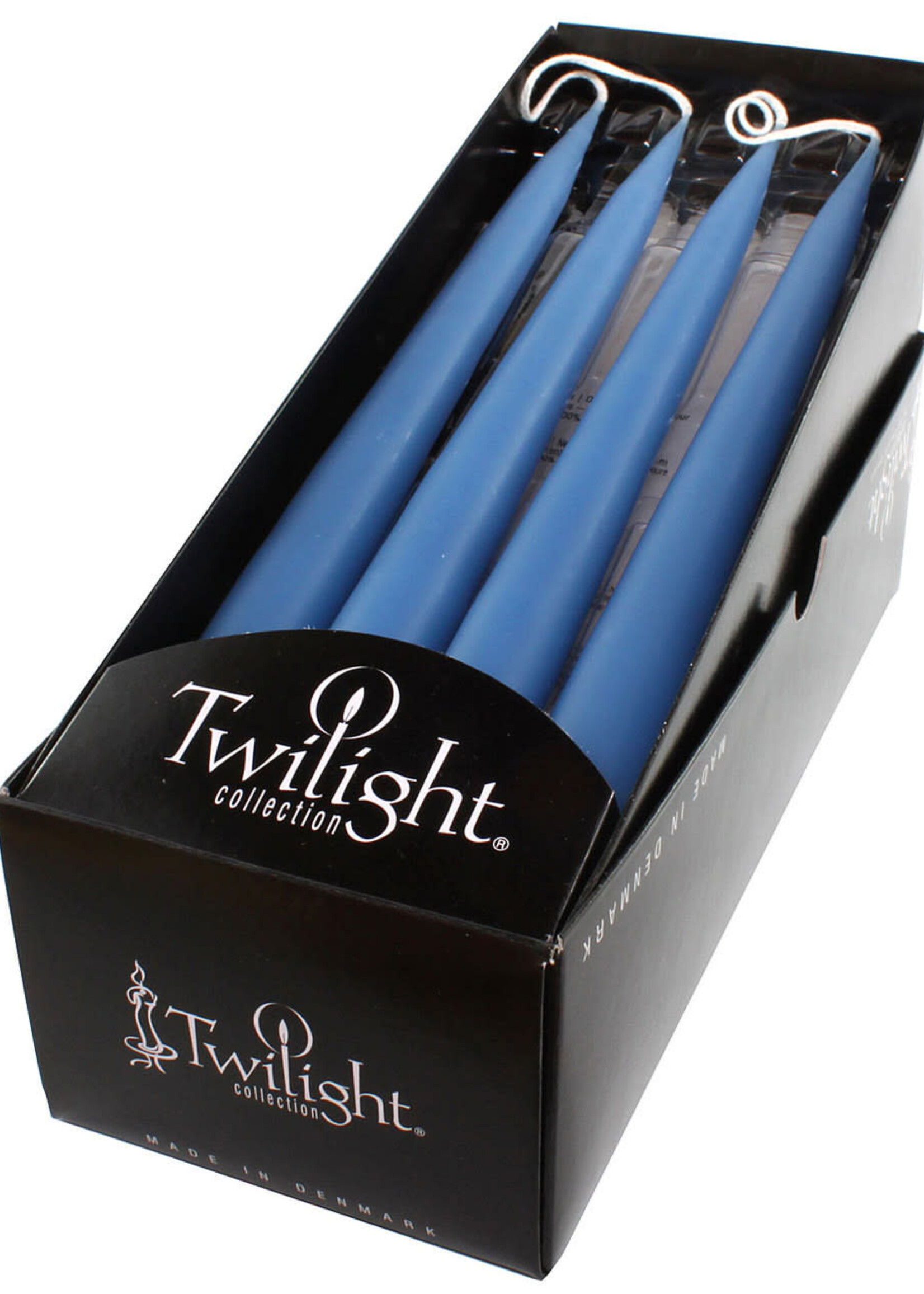 Twilight Collection *pr 25cm Wedgewood Blue Candles-OCD