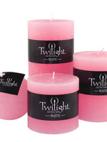Twilight Collection *3x4" Pink Rustic Pillar-OCD