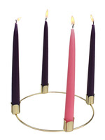 Twilight Collection *Gold Advent Candle Ring-OCD