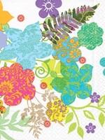Old Country Design *20pk Hippie Flowers Lunch Napkin-OCD