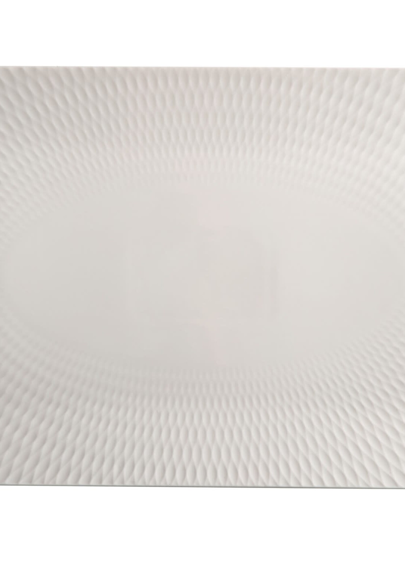 Canfloyd *10x14" White Diamonds Platter-Canfloyd