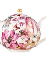 Canfloyd *1L Multi Floral Enchantment Porcelain Teapot-Canfloyd