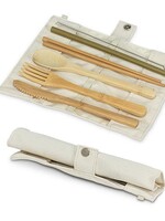 Abbott *7pc Cutlery Set in Ivory Roll-Abbott*