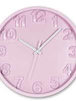 Abbott *12" Pink Bold Number Clock-Abbott