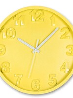 Abbott *12" Yellow Bold Number Clock-Abbott