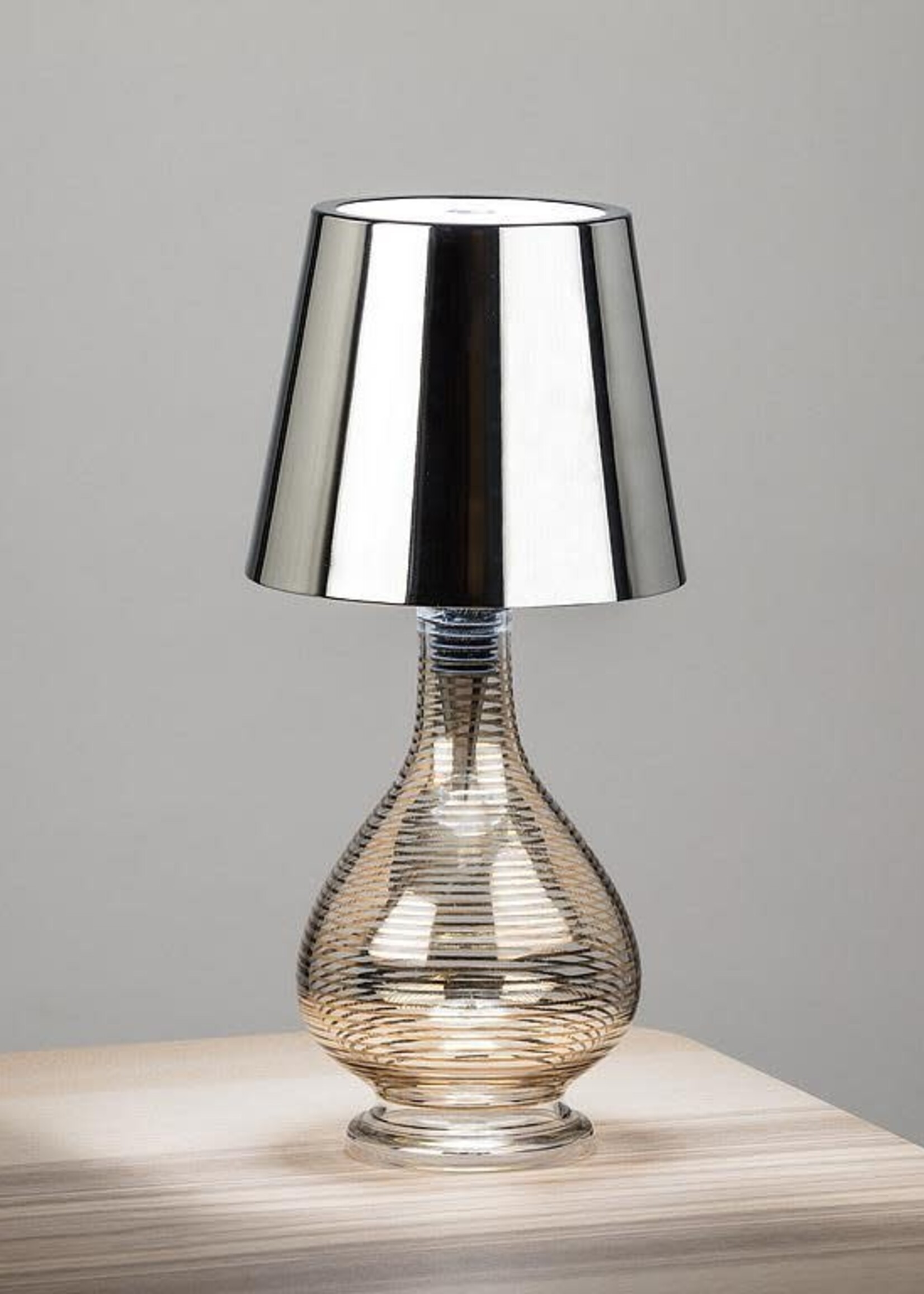 Abbott *Silver Classic  Shade LED Bottle Stopper-Abbott