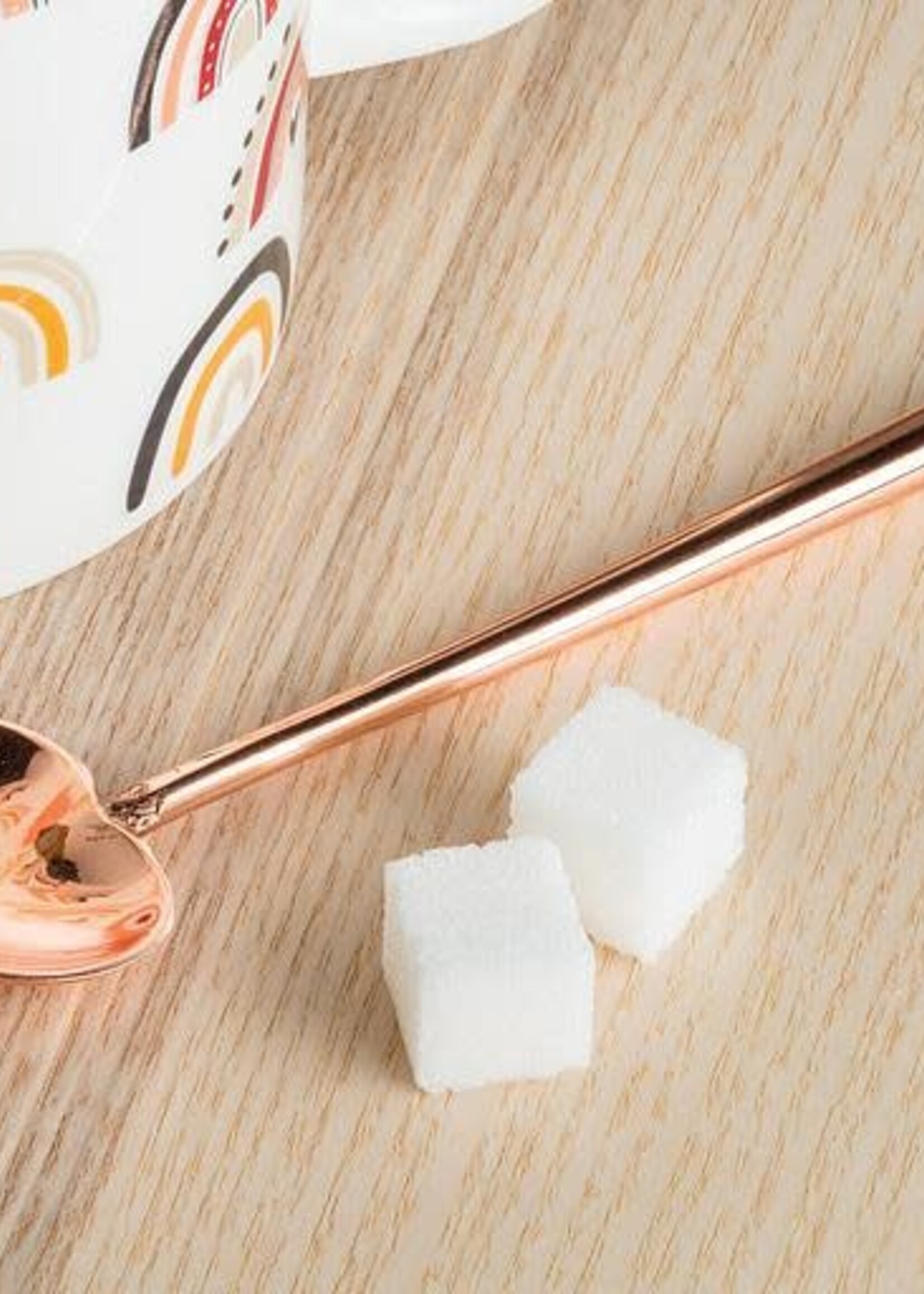 Abbott *sm Heart Rose Gold Spoon-Abbott