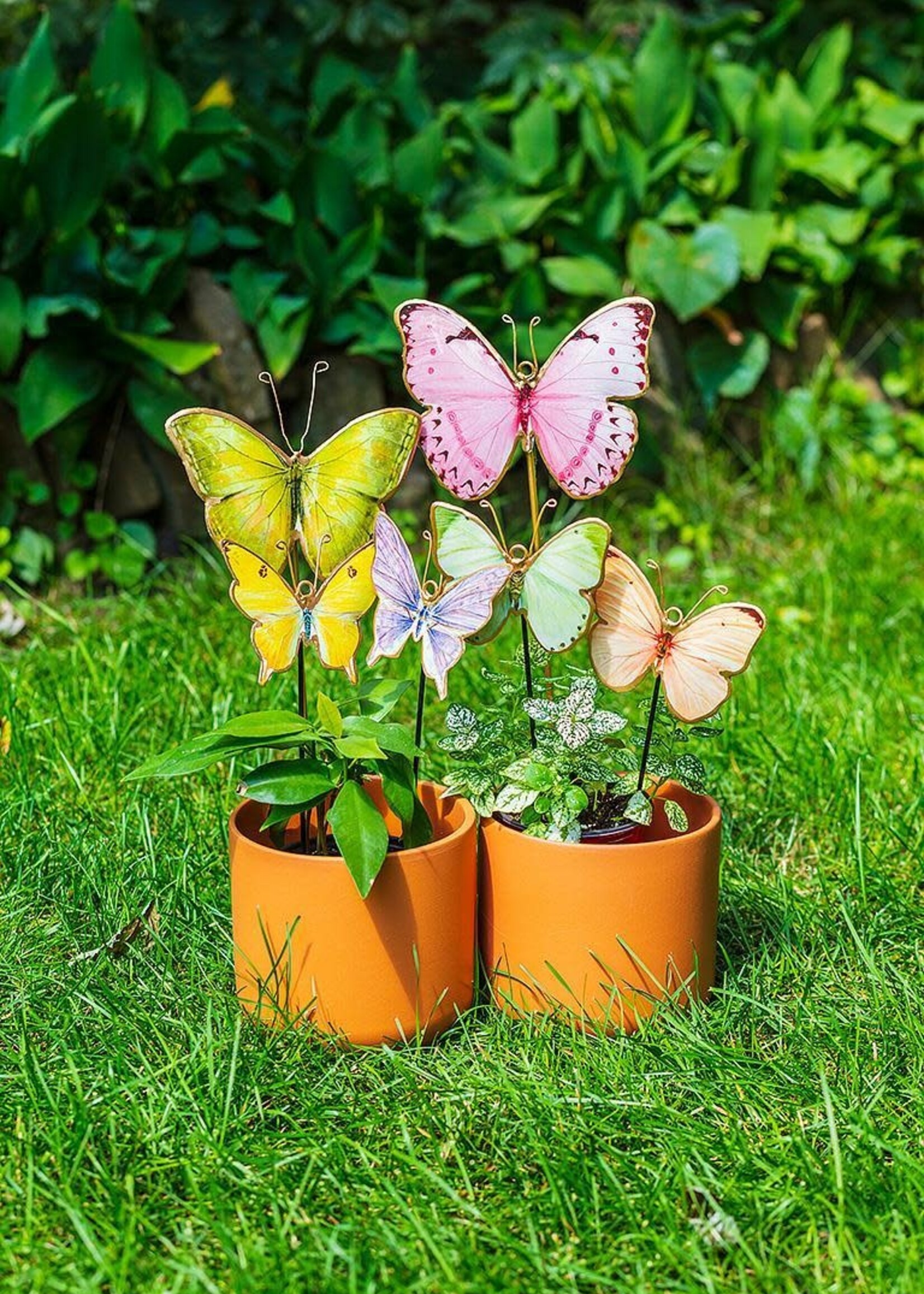 Abbott *18" Asstd Lg Butterfly Garden Stake-Abbott