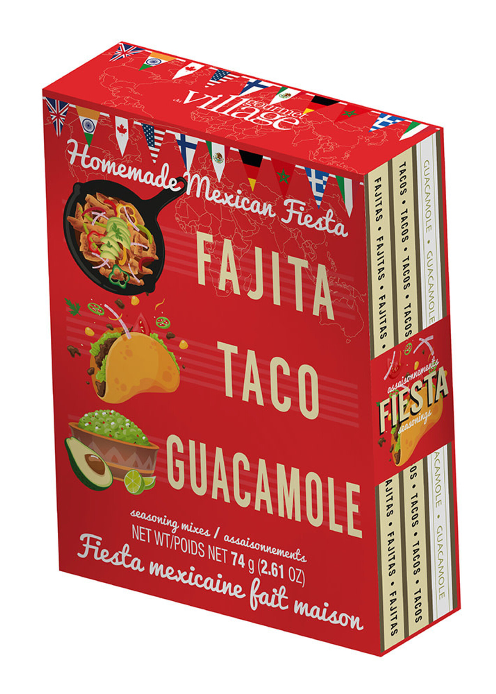 Gourmet du Village *3pc Mexican Seasoning Party Pack-Gourmet Village