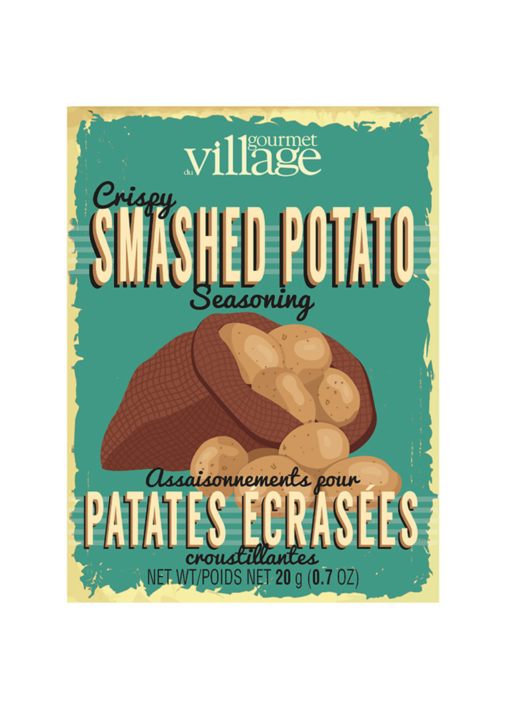 Gourmet du Village *bx Crispy Smashed Potato Seasoning-Gourmet Village