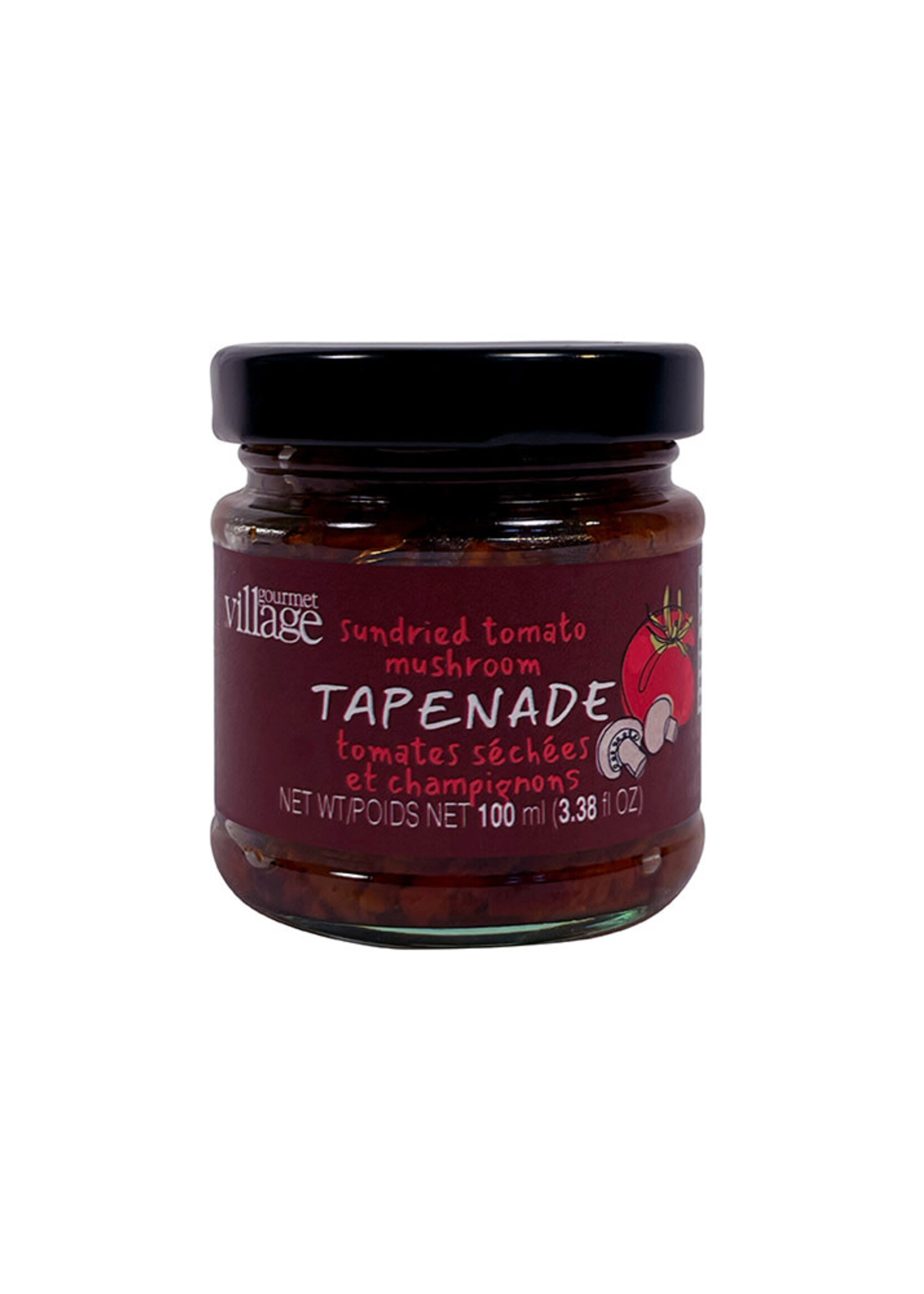 Gourmet du Village *Sundried Tomato and Mushroom Tapenade-Gourmet Village