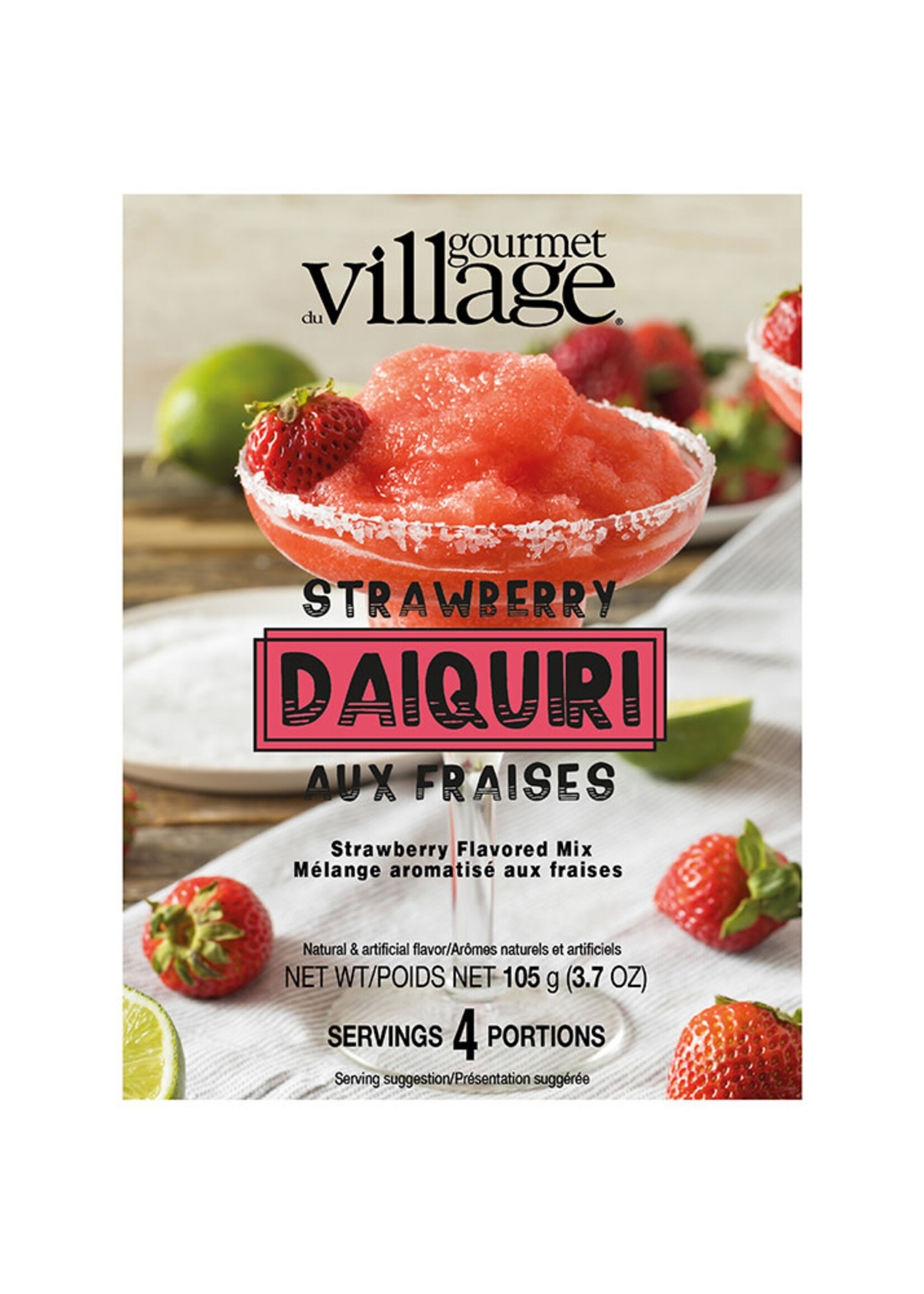 Gourmet du Village *bx Strawberry Daiquiri Drink Mix-Gourmet Village