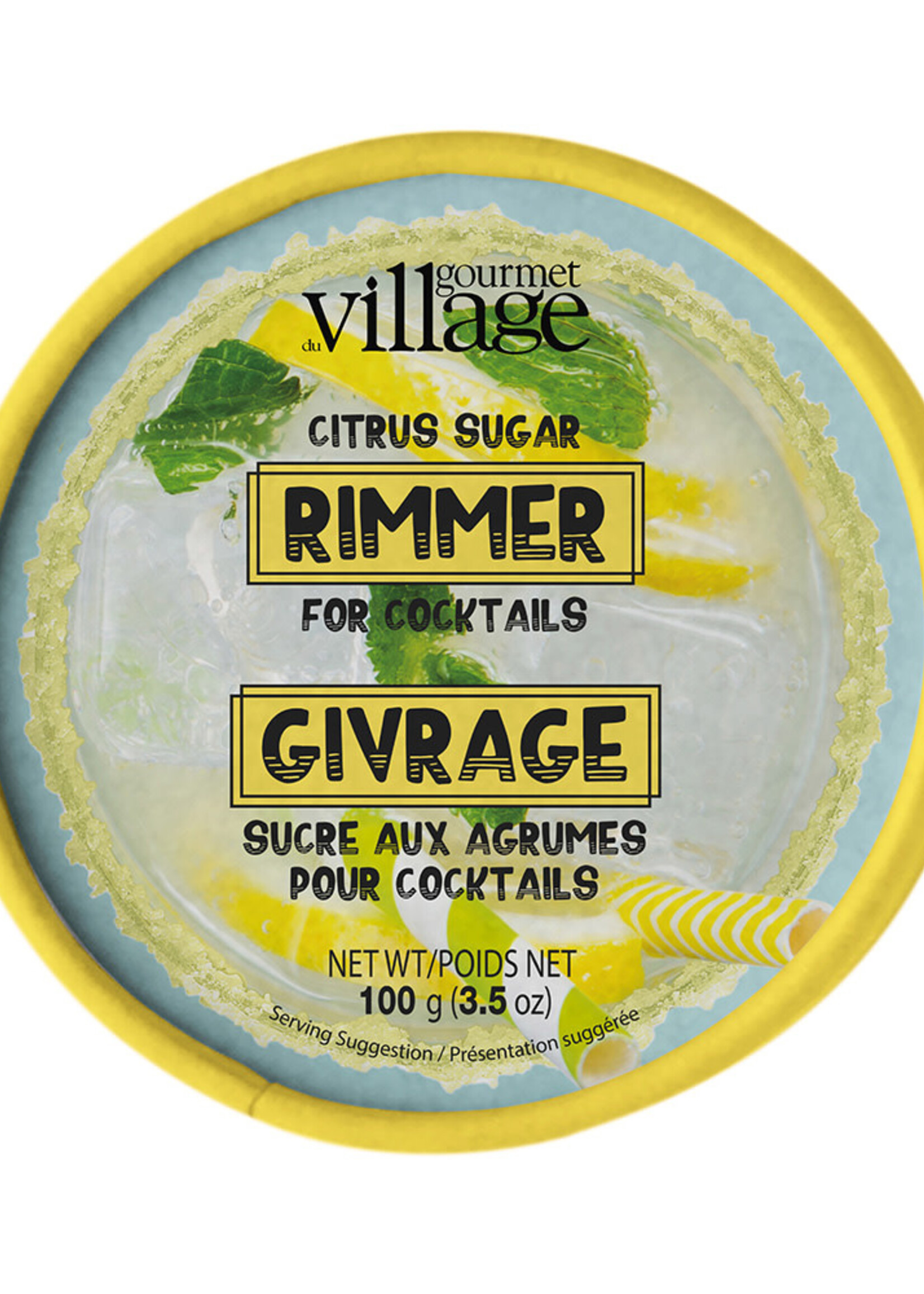 Gourmet du Village *Citrus Sugar Rim Trim- Gourmet Village