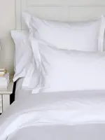 Cuddle Down *Kg White Impressions Fitted Sheet-Cuddle Down