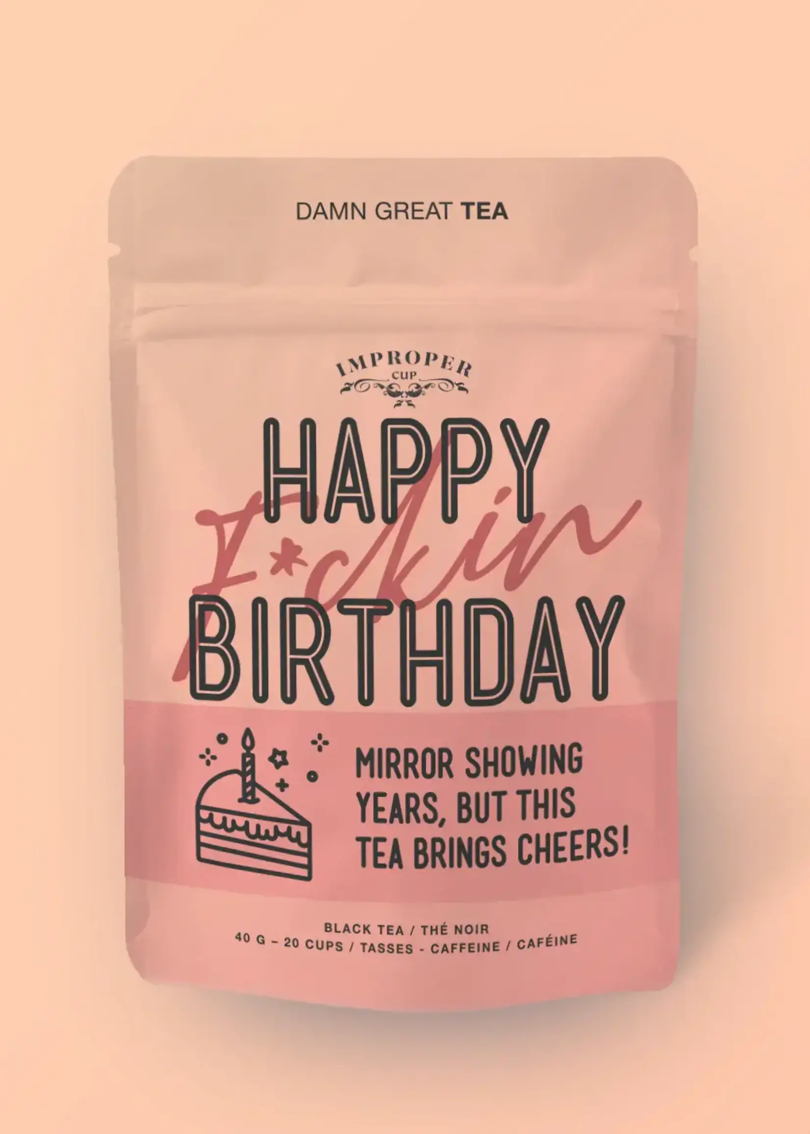 Bisou Bar *60g Happy F*ckin' Birthday Loose Tea Bisou-Spruced