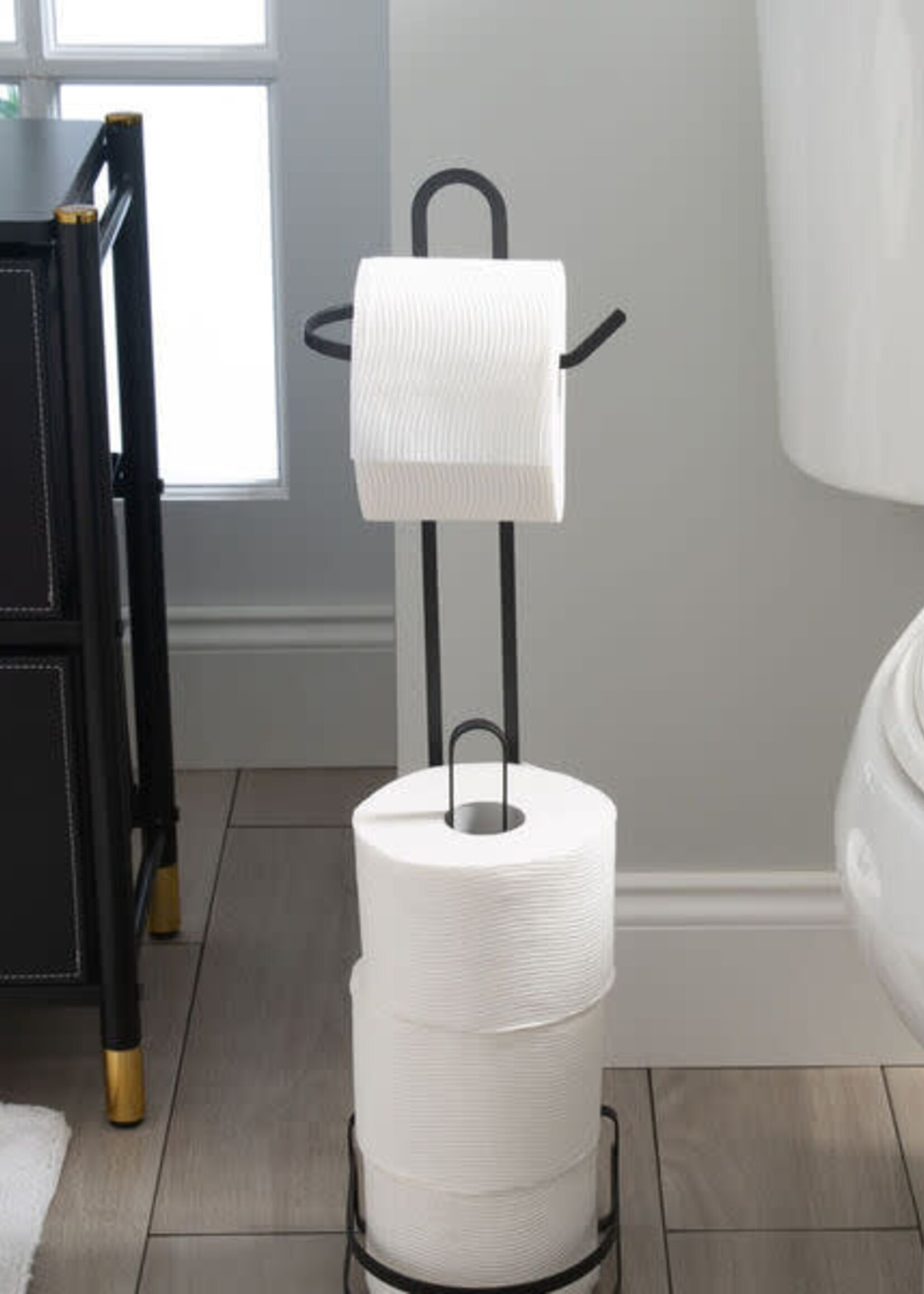 Moda@Home *Black Earl Toilet Paper Holder-Moda