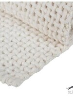 Moda@Home *White Interlink Cotton/Poly Bath Mat-Moda