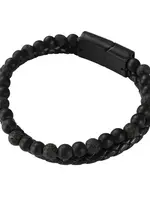 Mad Man *2pc Black Lava Bracelet-Spruced