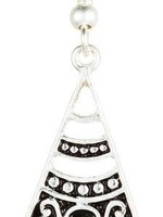 Rain Jewellery *Silver Abalone Triangle Earring-Rain