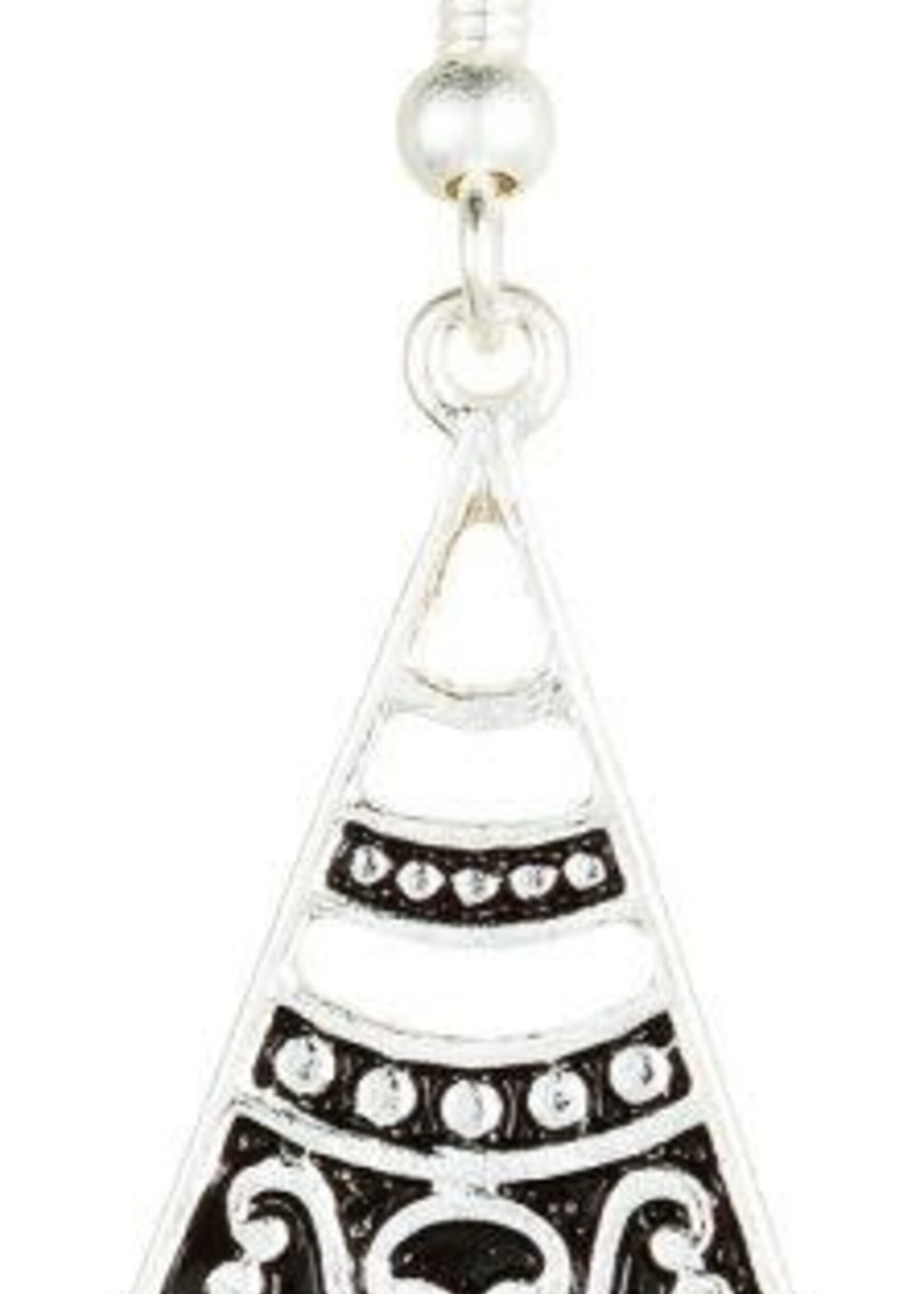 Rain Jewellery *Silver Abalone Triangle Earring-Rain