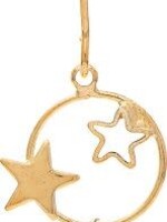 Rain Jewellery *Gold Twinkle Little Cubic Star Earring-Rain