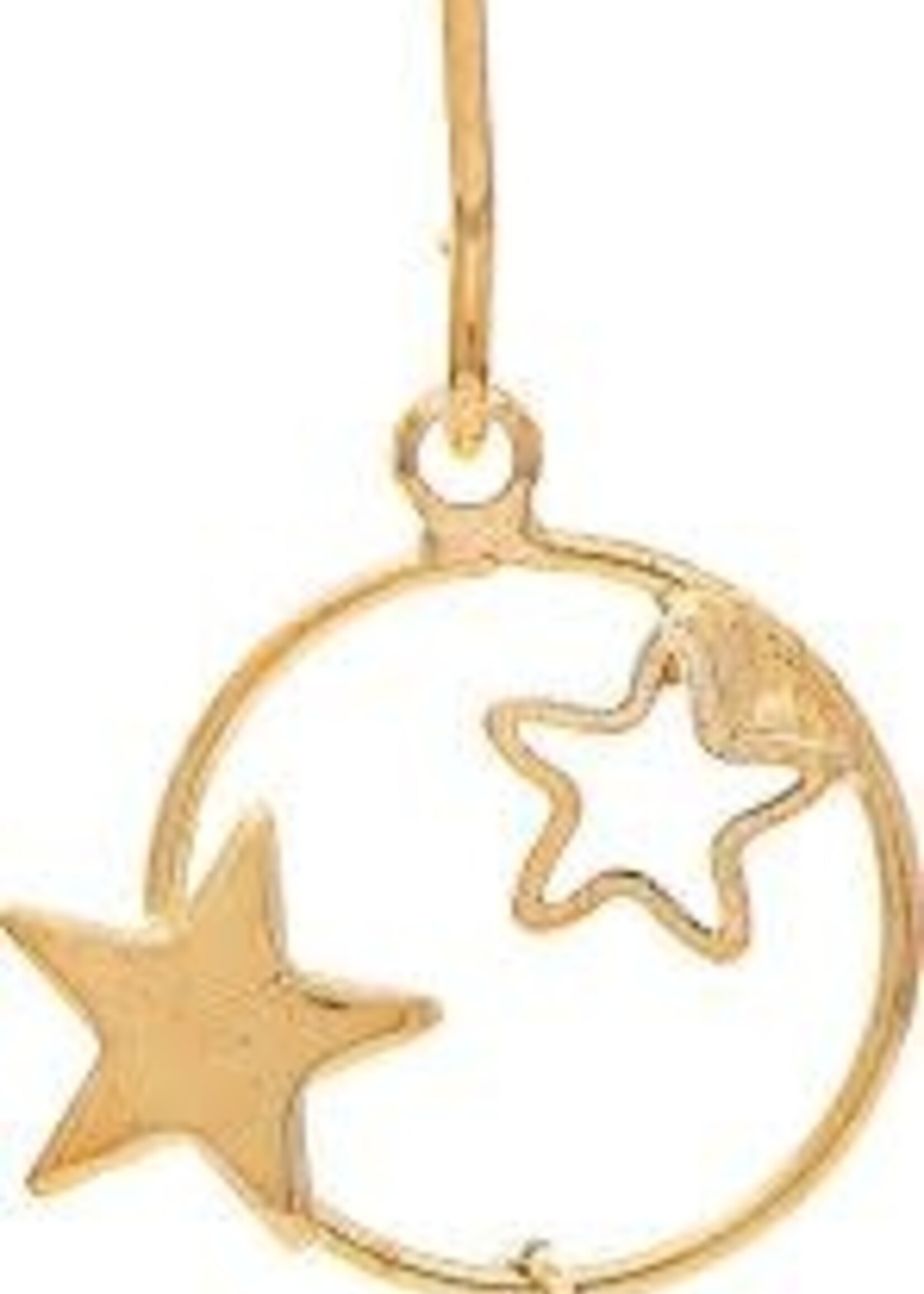 Rain Jewellery *Gold Twinkle Little Cubic Star Earring-Rain