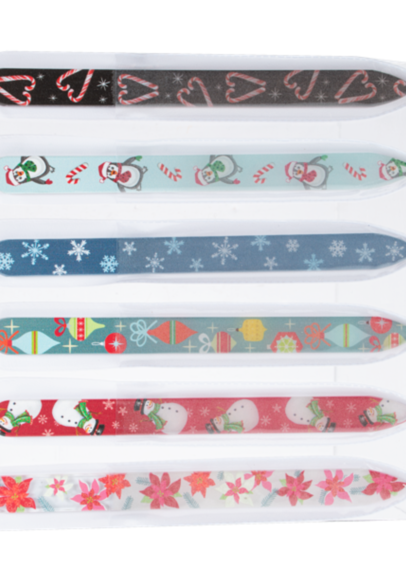 Ganz *Asstd Glass  Christmas Nail Files-Ganz