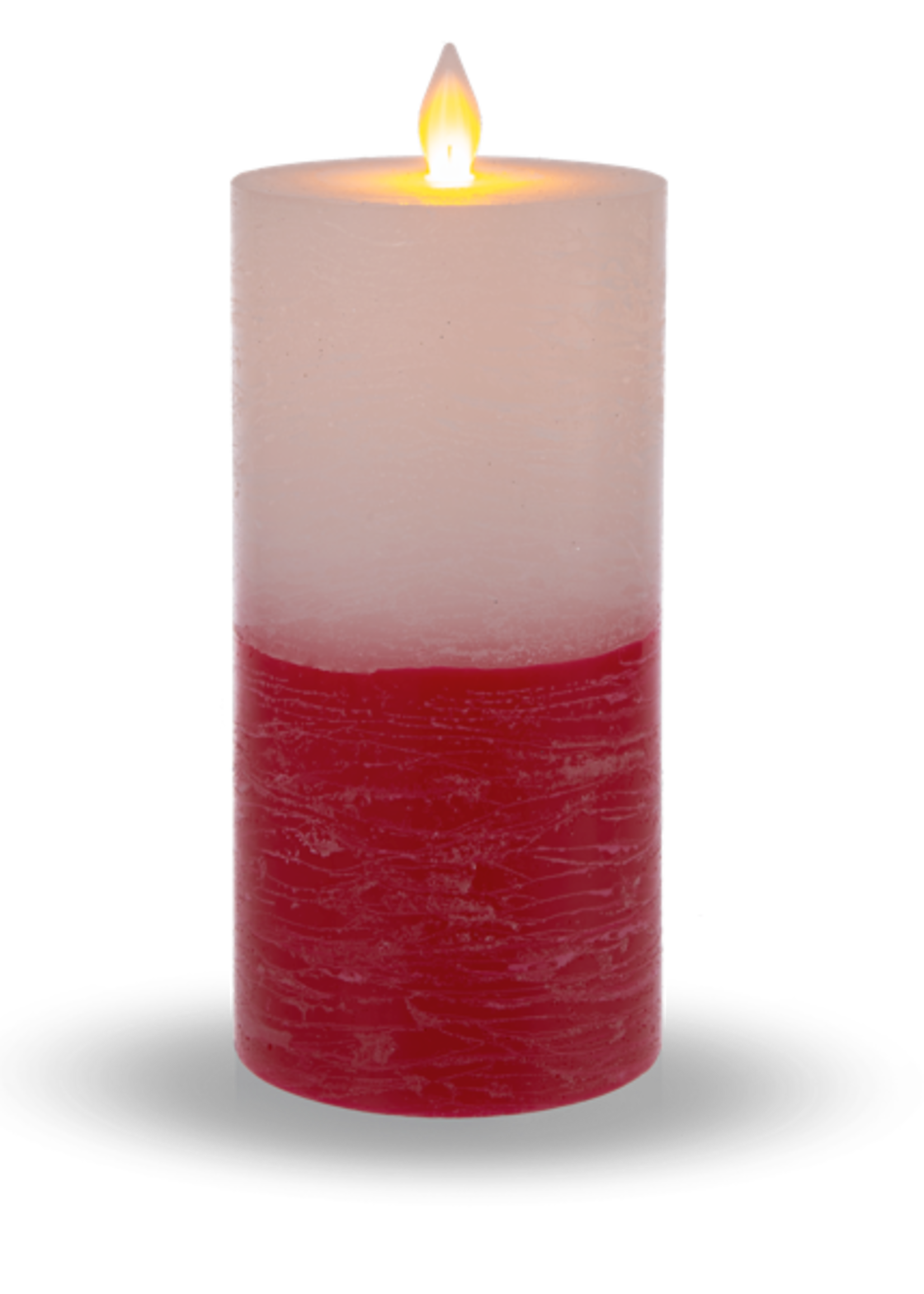 Ganz *3x6" Red/White LED Pillar-Ganz