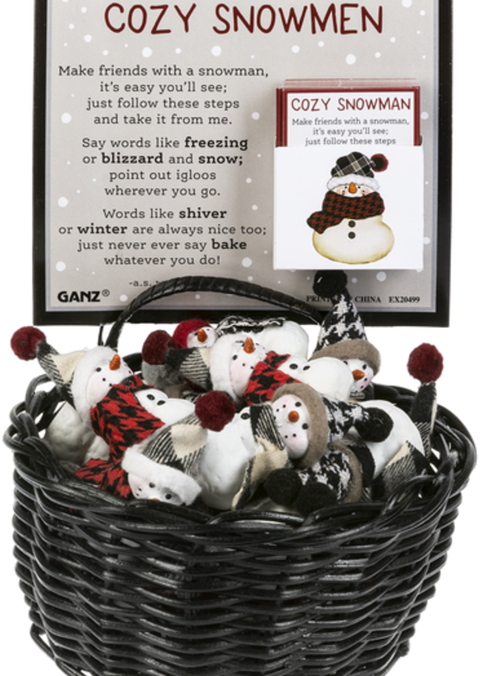 Ganz *Snowman Charm-Ganz