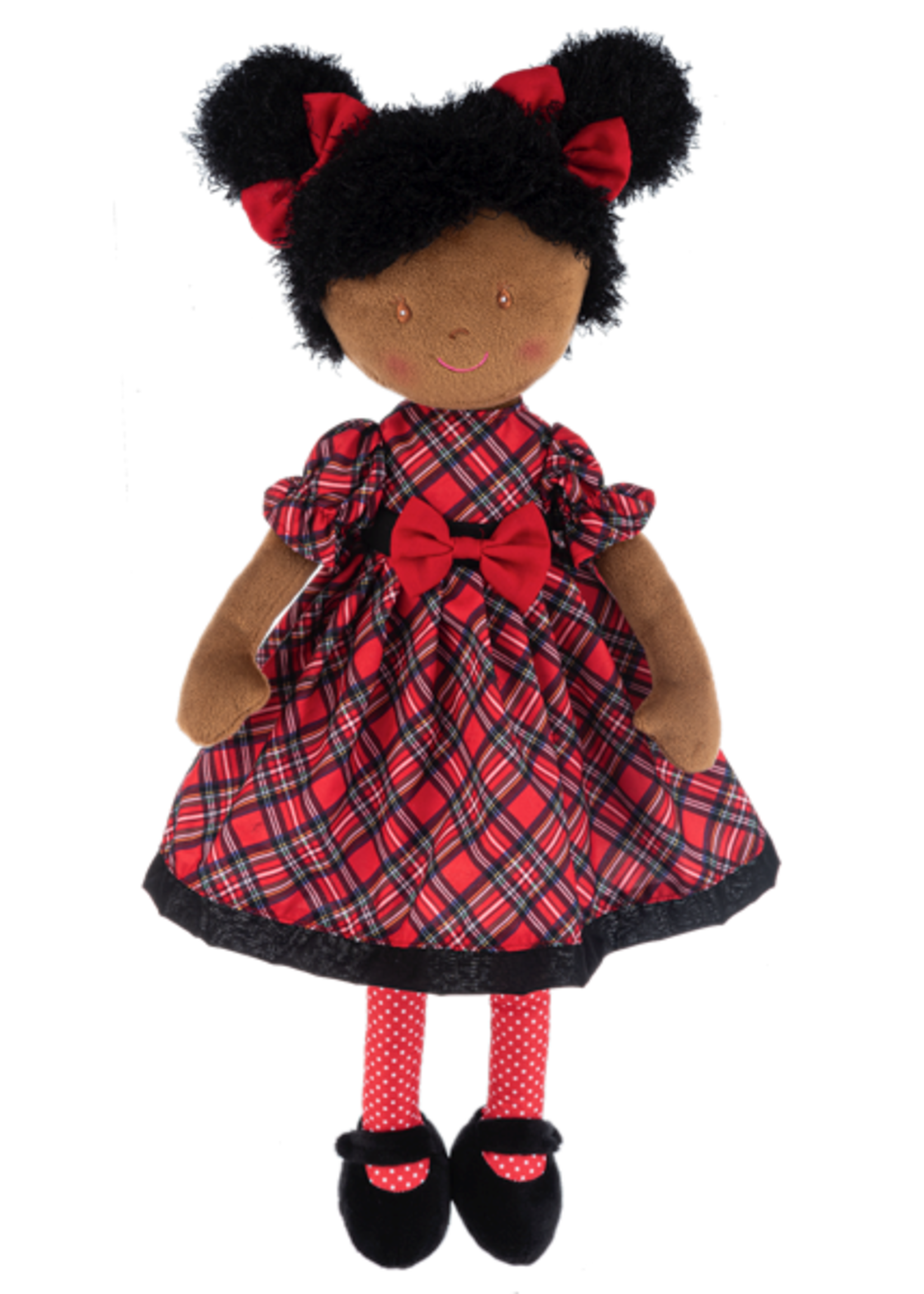 Ganz *20" Red Plaid Natalia Doll-Ganz