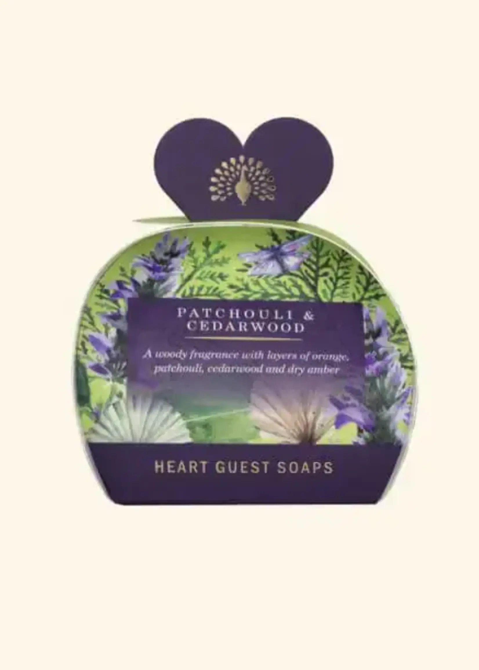 English Soap Co. *s/3 20g Patchouli/Cedarwood Soap English-Design