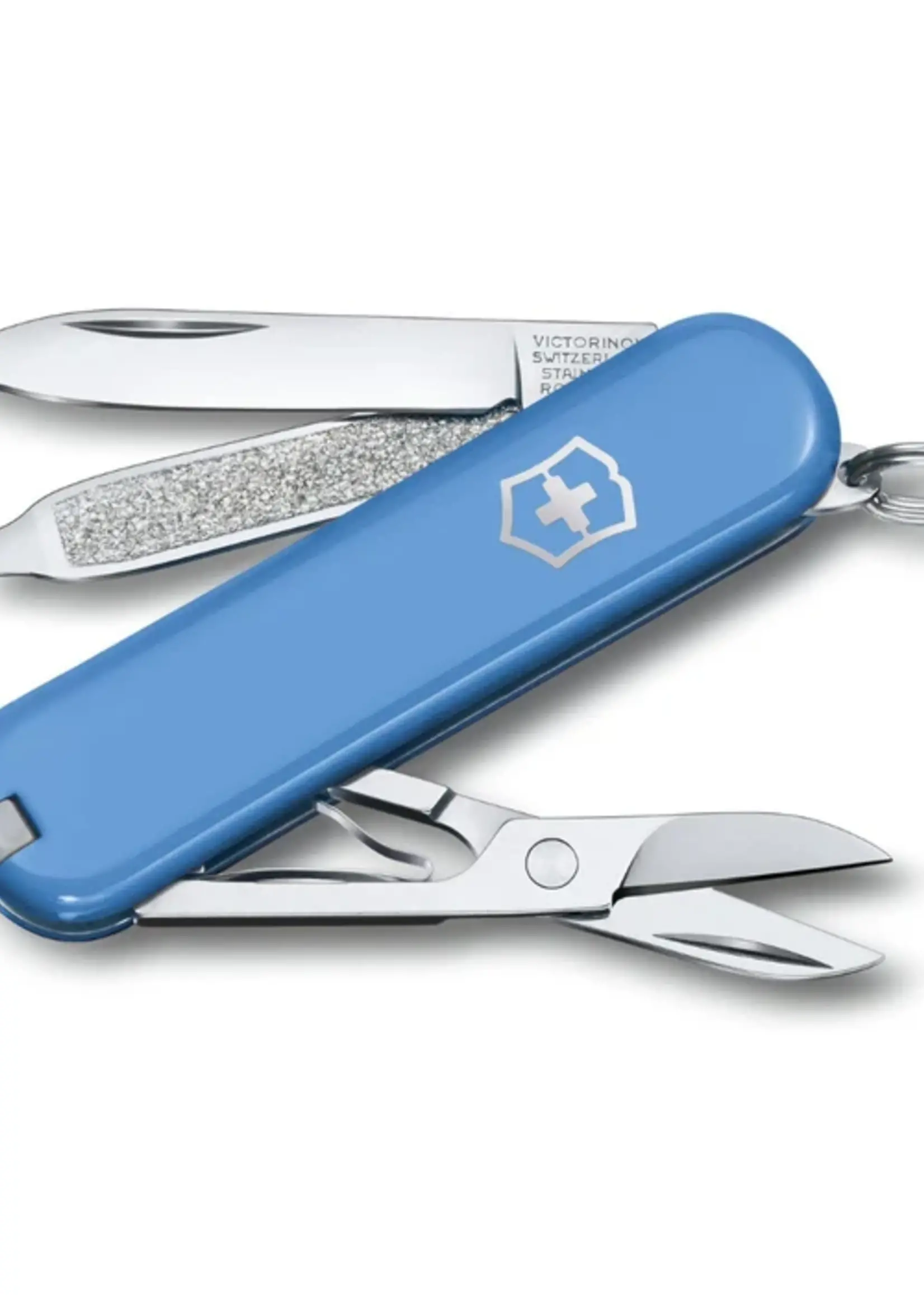 Swiss Army *Summer Rain Blue Swiss Army Pocket Knife-Victorinox