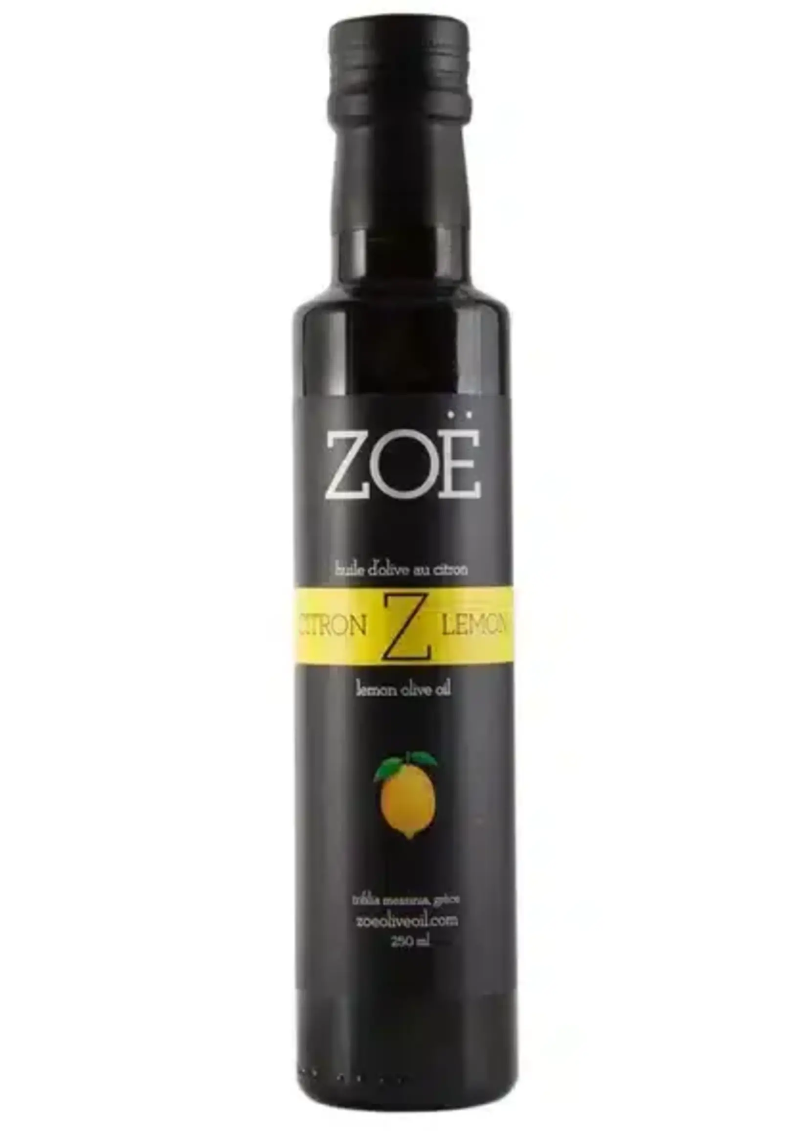 Zoe *250ml Lemon Infused Olive Oil-Zoe